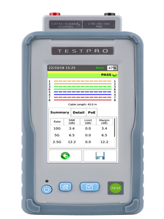 銅纜/光纖智能建筑測(cè)試套裝TESTPRO CV100-K61